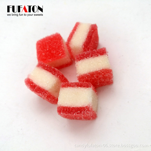 Assorted Fruit Flavored gummy vitamins soft candy for wholesale